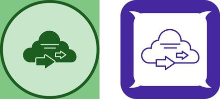 Cloud Computing Icon Design vector