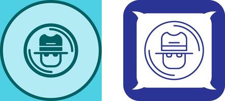 Spy Icon Design vector