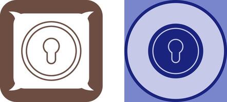 Key Hole Icon Design vector