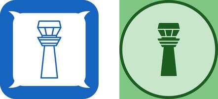 Control Tower Icon Design vector