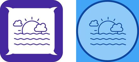 Sea Icon Design vector