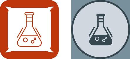 Flask Icon Design vector