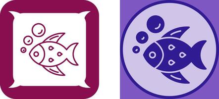 Fish Icon Design vector