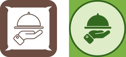 Waiter Icon Design vector