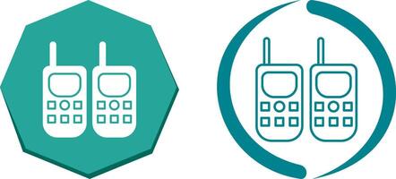 Walkie Talkie Icon Design vector