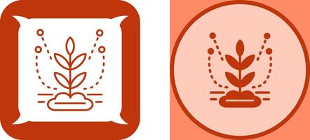 Irrigation System Icon Design vector