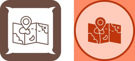 Map Icon Design vector