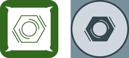Nut Icon Design vector
