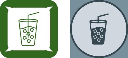 Cold Drink Icon Design vector