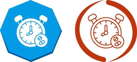 Clock Icon Design vector