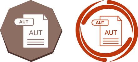 AUT Icon Design vector