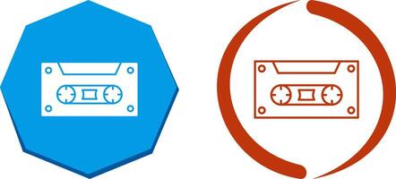 Casette Icon Design vector
