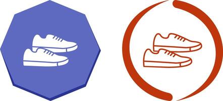 Sneakers Icon Design vector