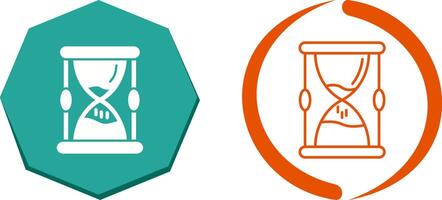 Hourglass Icon Design vector