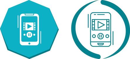 Recorder Icon Design vector