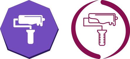 Roller Icon Design vector