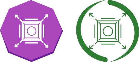 Maximize Icon Design vector