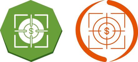 Target Icon Design vector