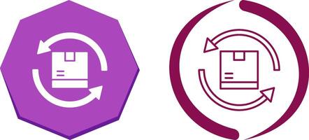 Product Return Icon Design vector