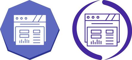 Dashboard Icon Design vector