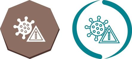 coronavirus icono diseño vector