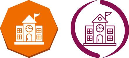 University Campus Icon Design vector