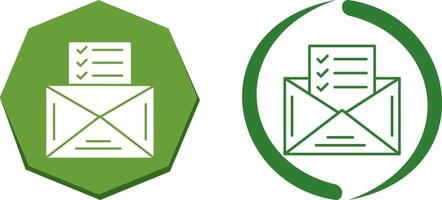 Check List Icon Design vector