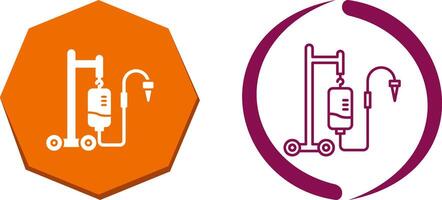 Intravenous Icon Design vector
