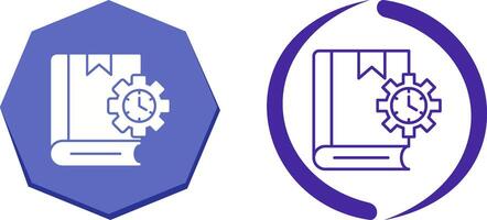 Duration Icon Design vector