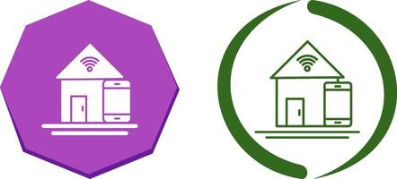 Home Automation Icon Design vector