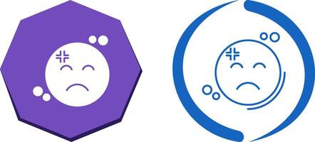Dissapointment Icon Design vector