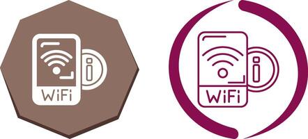 Wifi señal icono diseño vector