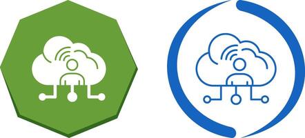 Network Icon Design vector