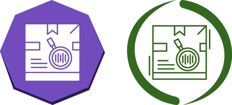 rastreo código icono diseño vector