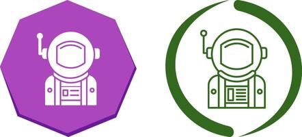 Astronaut Icon Design vector