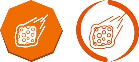Meteorite Icon Design vector