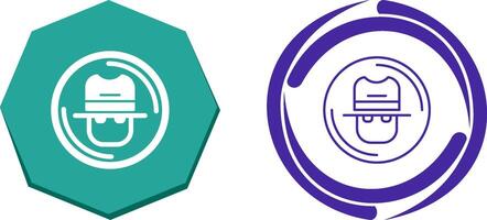 Spy Icon Design vector