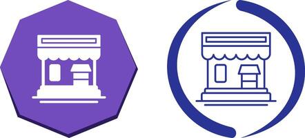 shop Icon Design vector