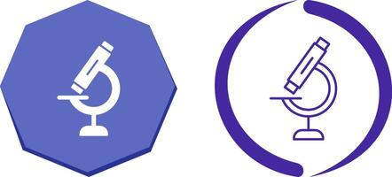 Microscope Icon Design vector