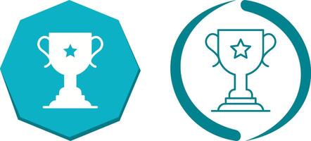 Trophy Icon Design vector