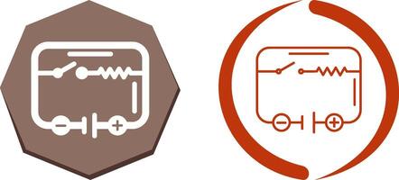 Electrical Circuit Icon Design vector