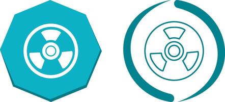 Nuclear Icon Design vector