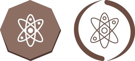 Atom Icon Design vector