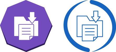 File Storage Icon Design vector