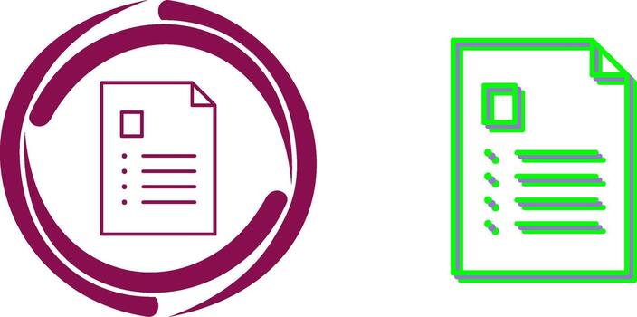 Unique Analytics Icon Design vector