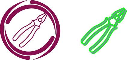 Pliers Icon Design vector