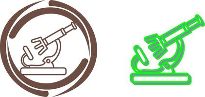 Microscope Icon Design vector