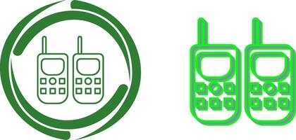 Walkie Talkie Icon Design vector