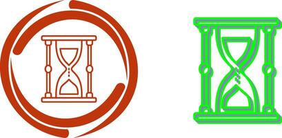 Hourglass Icon Design vector