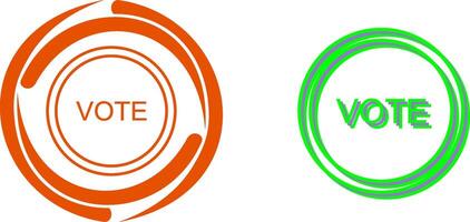 Vote Link Icon Design vector